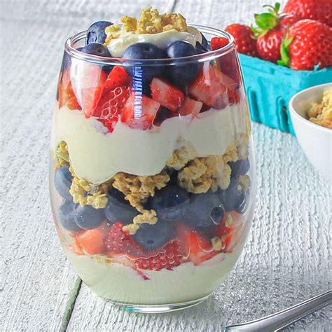 Critical Control Point: Hold at 41 °F or below. . Carnival yogurt parfait recipe